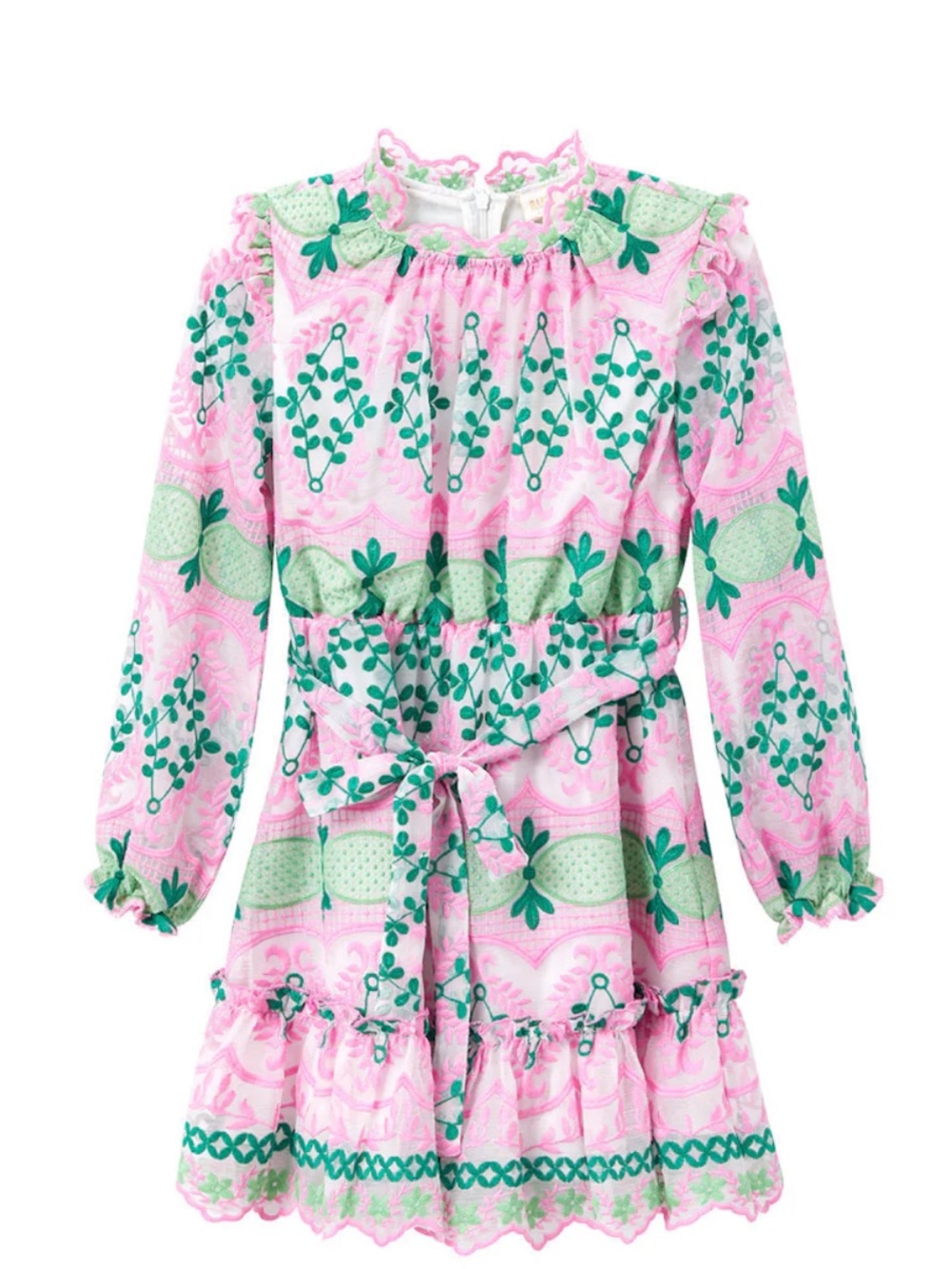 Marlo Kids Delphine Embroidered Dress 9-10Y